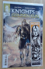 C0238: Knights of the Golden Sun #1: Sneak Preview + Map & Book Mark: 7.5 VF-